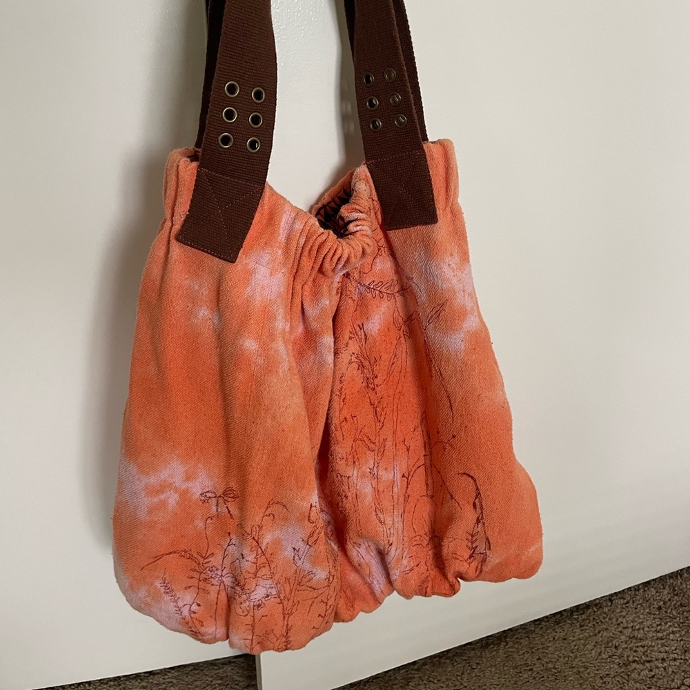 Free People Terry Cloth Tote Bag